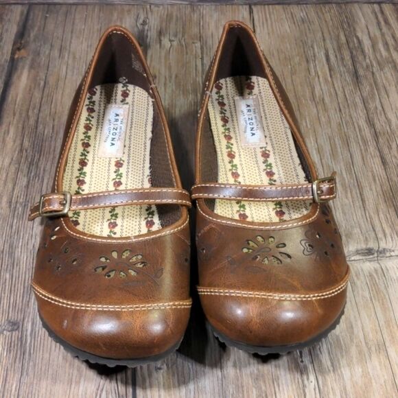 Arizona Brown Mary Jane Style SZ3 - Picture 6 of 7